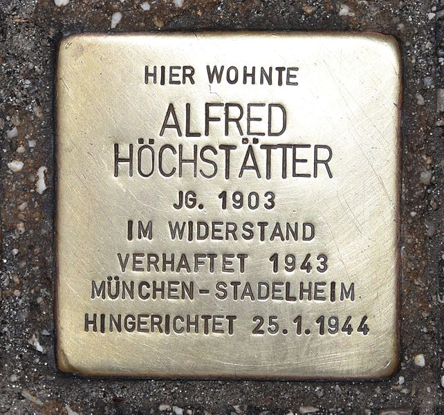 Stolperstein Wiener Strae 51 #1