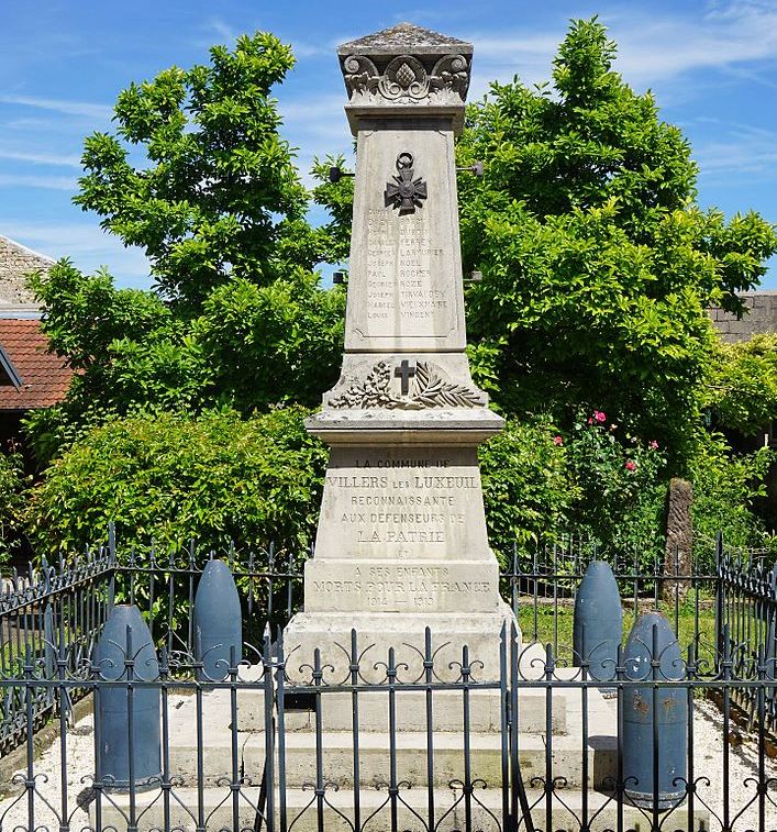 War Memorial Villers-ls-Luxeuil #1