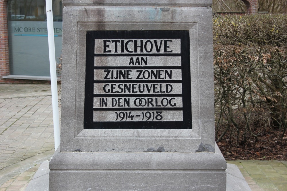 Oorlogsmonument Etikhove #3