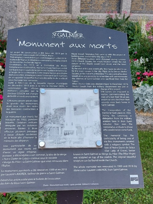 War Memorial Saint-Galmier #4