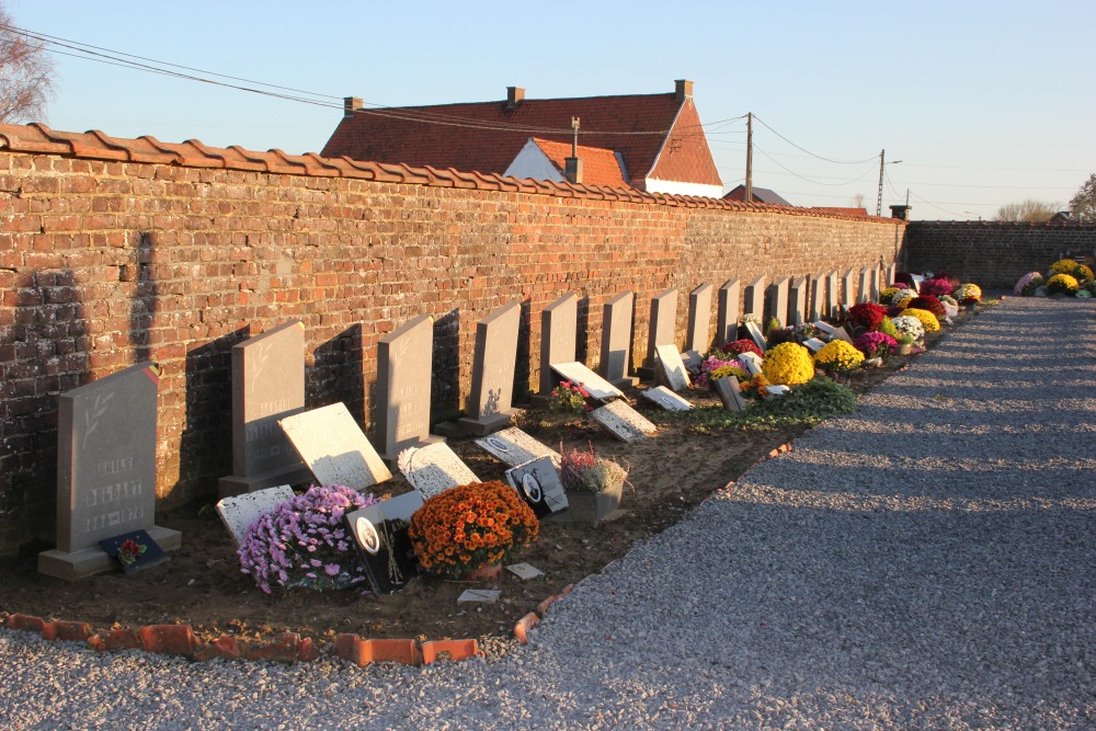 Belgian Graves Veterans Escanaffles