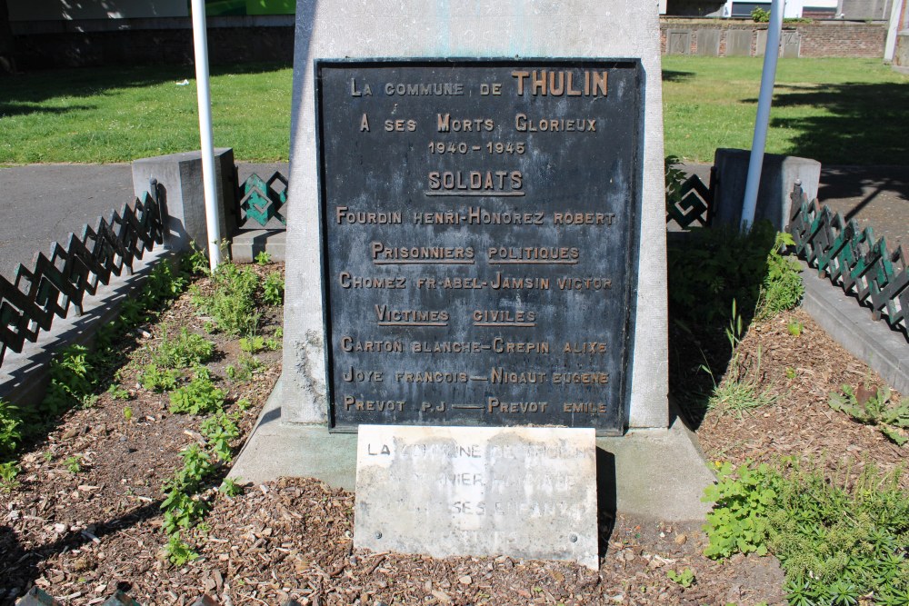 War Memorial Thulin #3