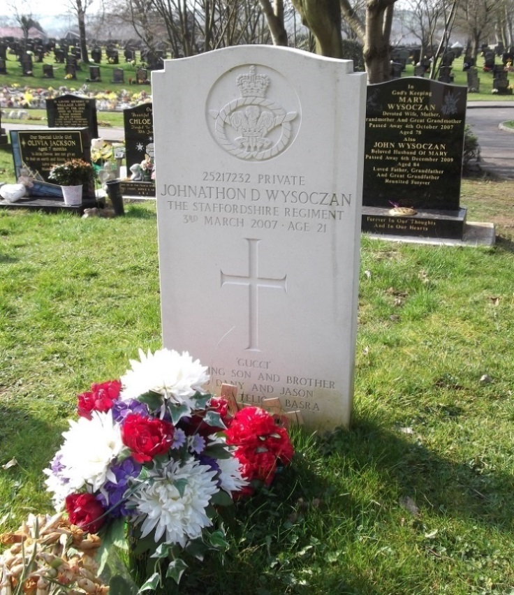 Brits Oorlogsgraf Biddulph Cemetery #1