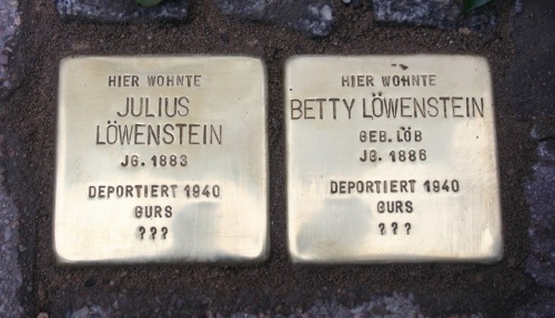 Stumbling Stones Durlacher Straße 2