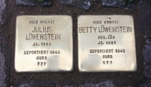 Stolpersteine Durlacher Strae 2 #1