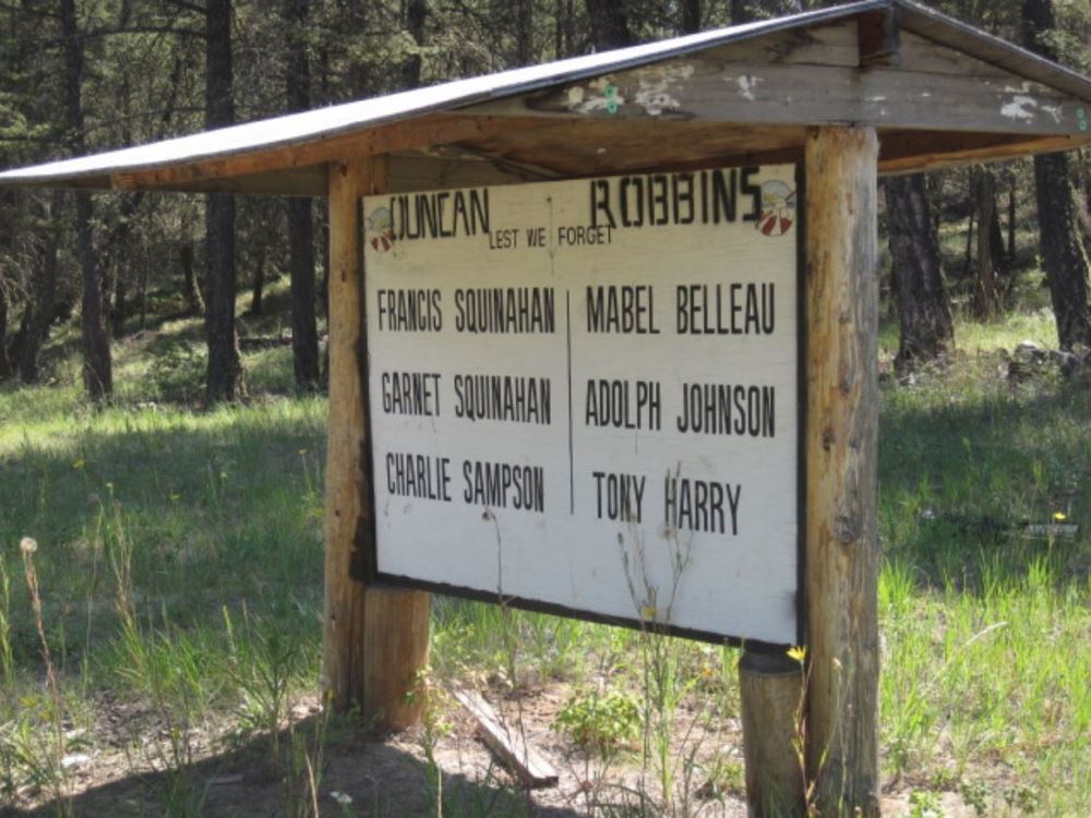 Oorlogsgraf van het Gemenebest Alkali Lake Cemetery