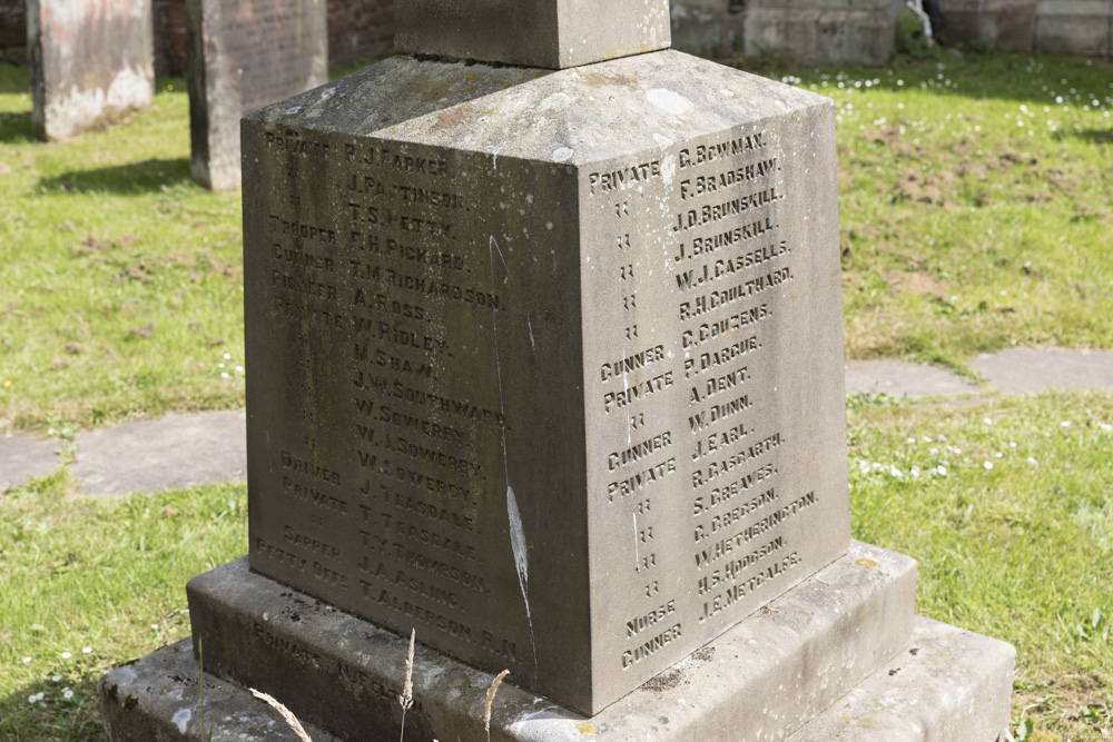 World War I Memorial Appleby St. Lawrence & Appleby St. Michael #3