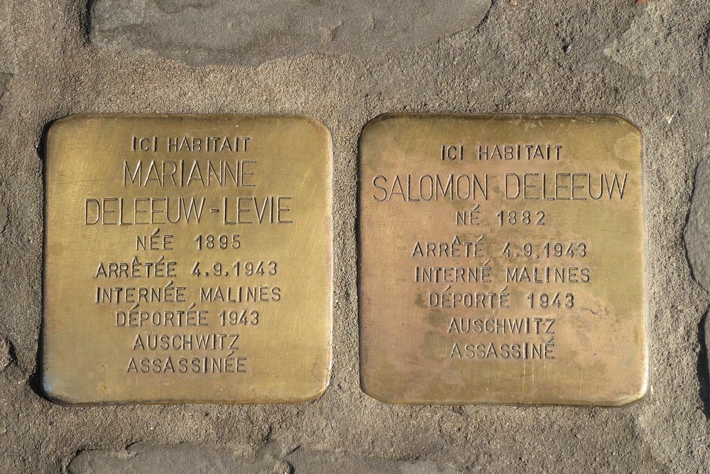 Stolpersteine Sint-Katelijneplein 37