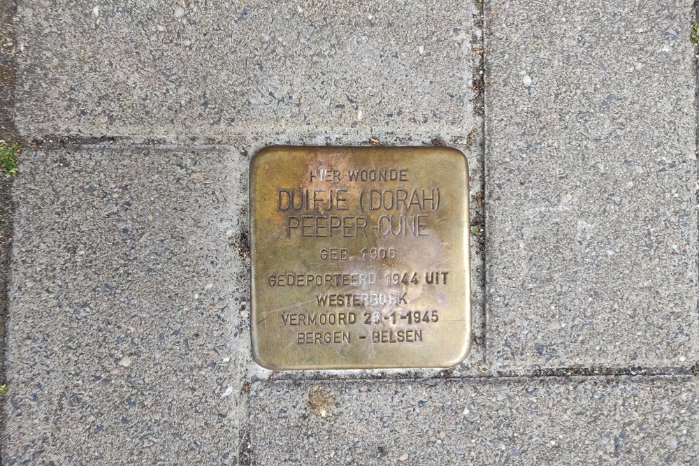 Stolperstein Waalstraat 85