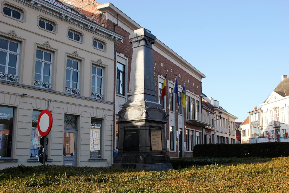 Oorlogsmonument Waasmunster #2