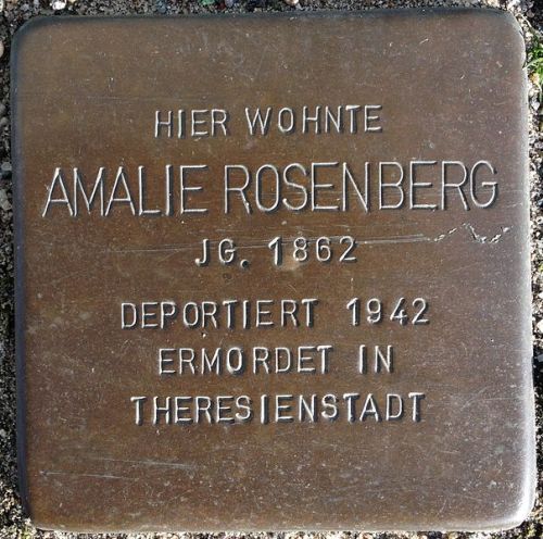 Stolperstein Stresemannstraße 206 #1