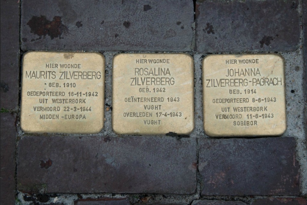 Stolpersteine Peperstraat 8 #1