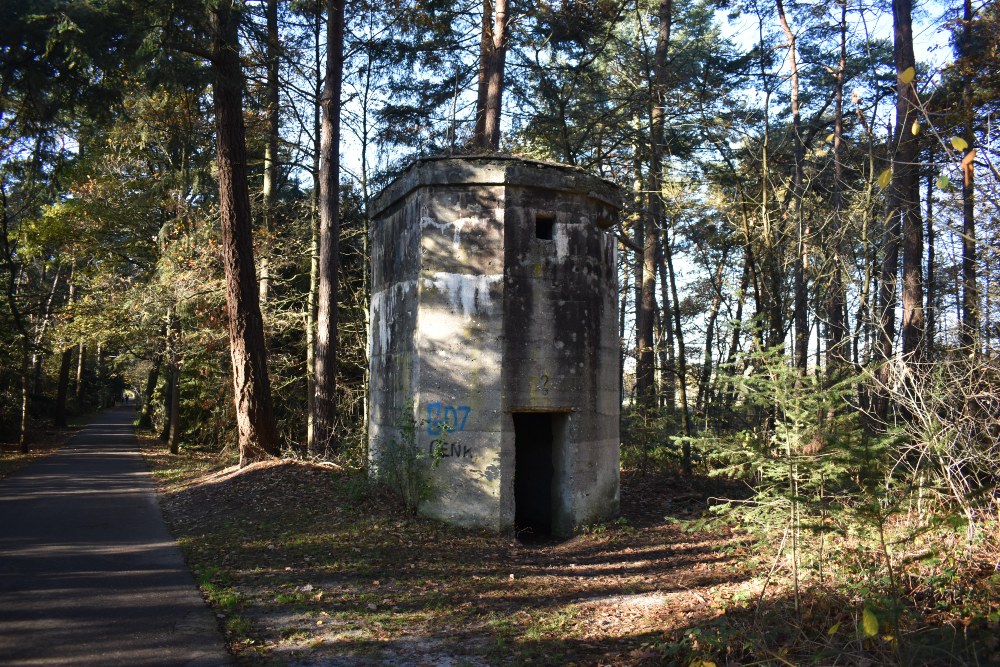 German Artillery Observation Bunker Genk #5