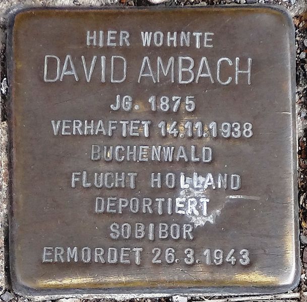 Stolpersteine Ried 10 #3