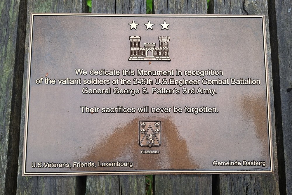 Gedenkteken 249e US Engineer Combat Battalion #2
