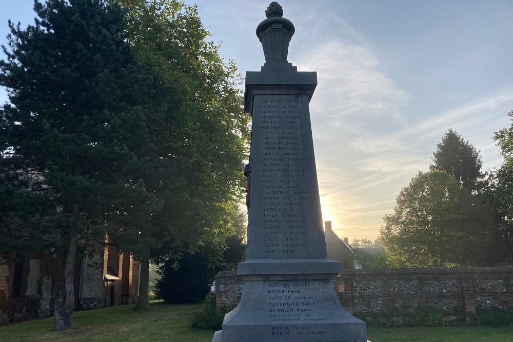 Monument Oorlogsslachtoffers Tours-En-Vimeu #3