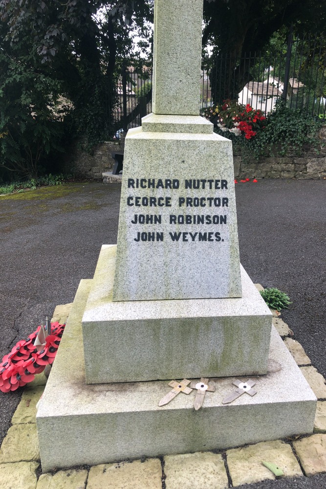 War Memorial Gisburn #4