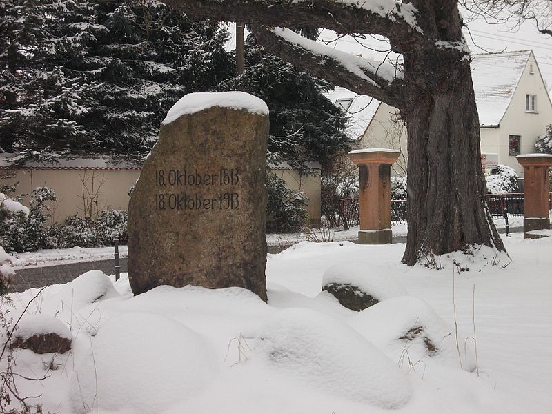 Remembrance Stone 100th Anniversary Battle of Leipzig #1