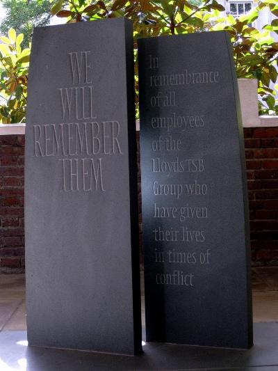 Oorlogsmonument Lloyds TSB Group