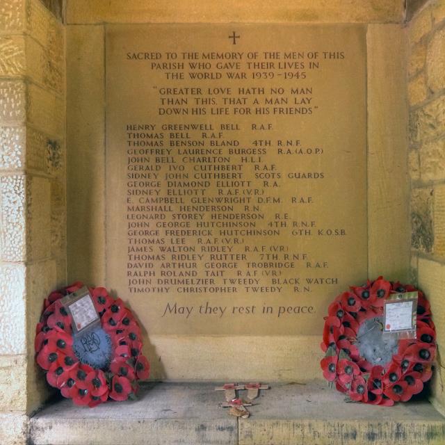 Oorlogsmonument St. John Church Acomb #2