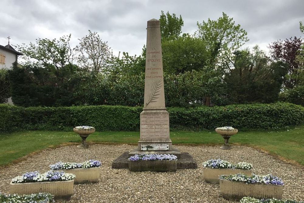 Monument Eerste Wereldoorlog Sainte-Olive #1