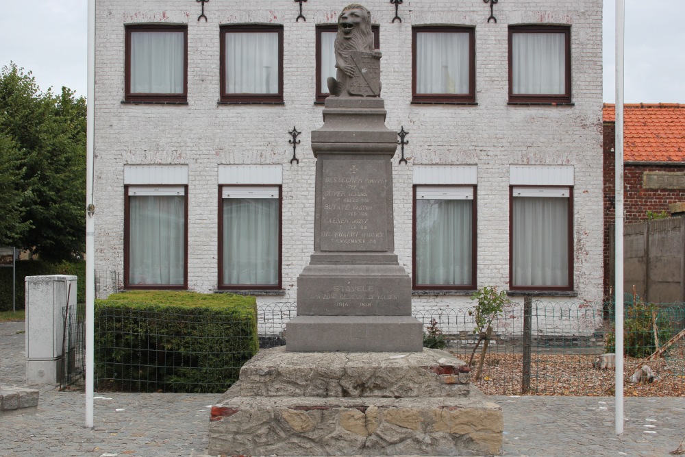 Oorlogsmonument Stavele #2