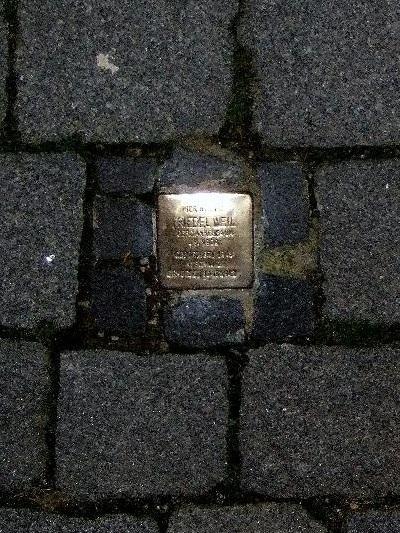 Stolperstein Grabenstrae 7 #1