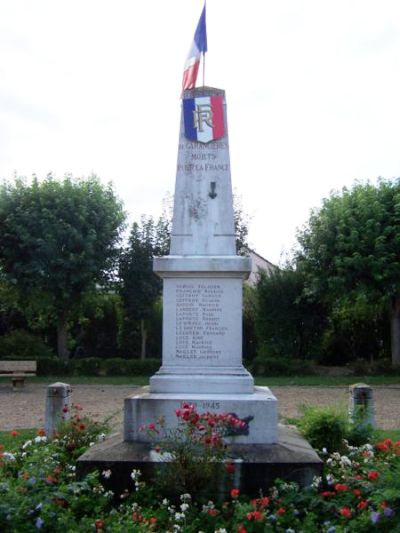 Oorlogsmonument Garancires