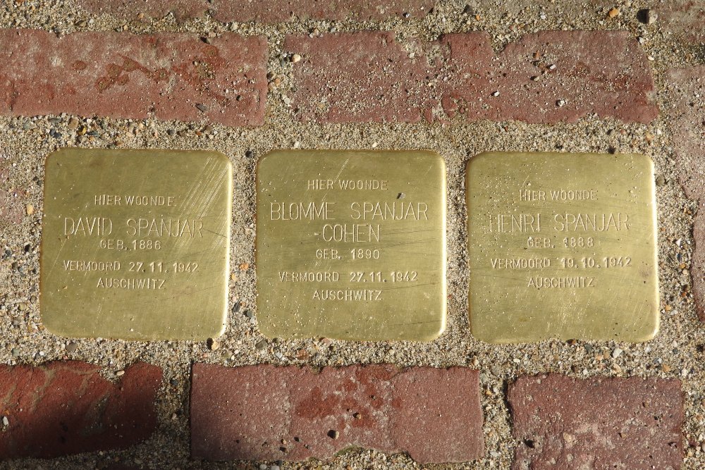 Stolpersteine Grote Kerkplein 14 (was Praubstraat 1) #2