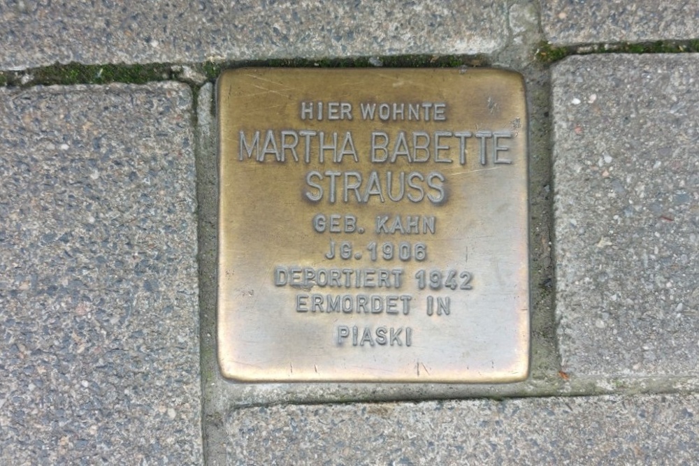 Stolperstein Schlossstraße 23 #2