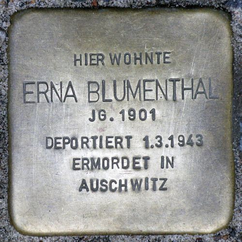 Stumbling Stones Christburger Straße 41 #1