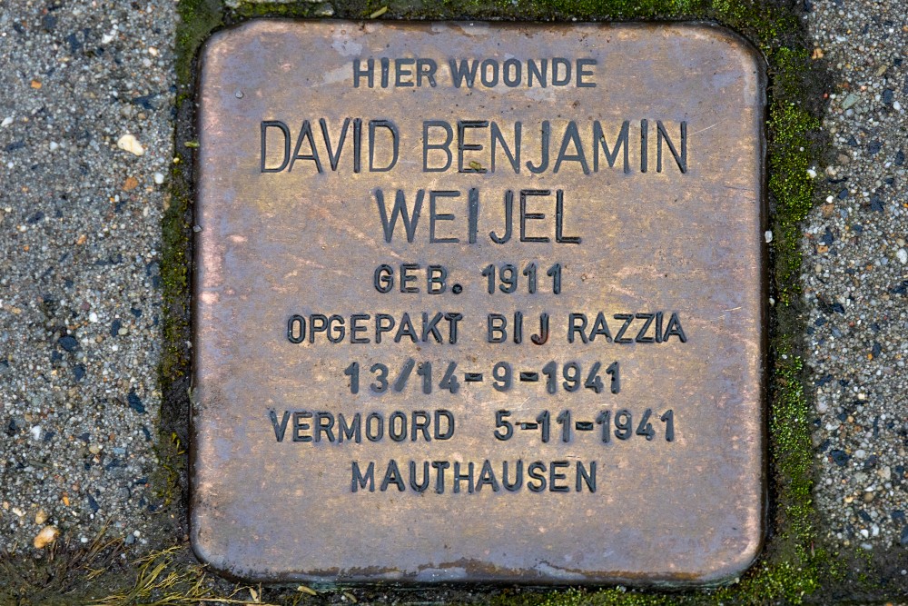 Stolperstein Emmastraat 8a