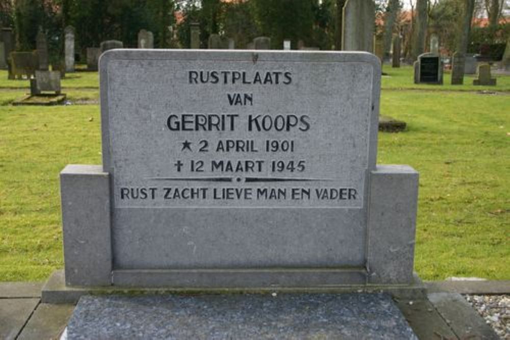 Nederlandse Oorlogsgraven Muntendam #2