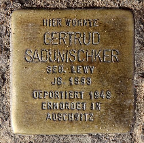 Stolpersteine Bochumer Straße 9 #1