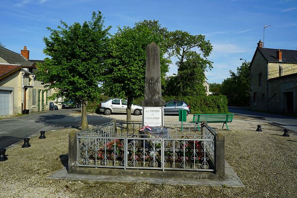 Monument Eerste Wereldoorlog Courlandon #1