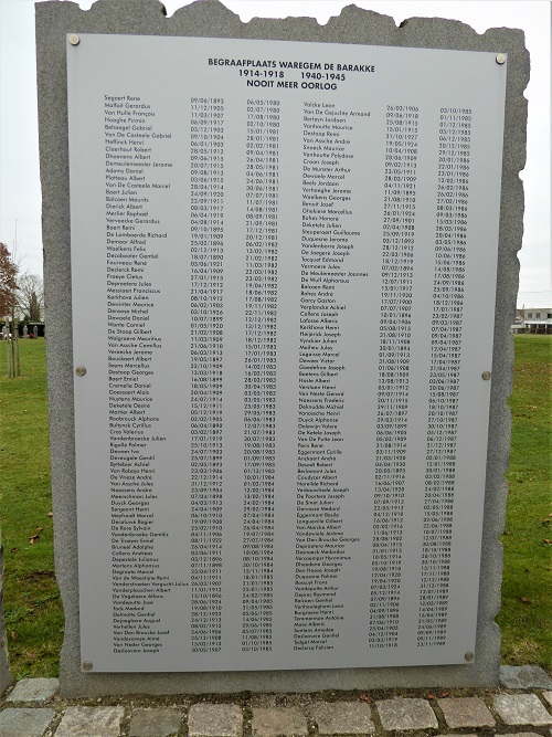 Herdenkingsmonument De Barakke Waregem #3