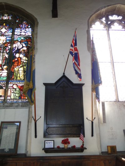 Oorlogsmonument Nayland Church