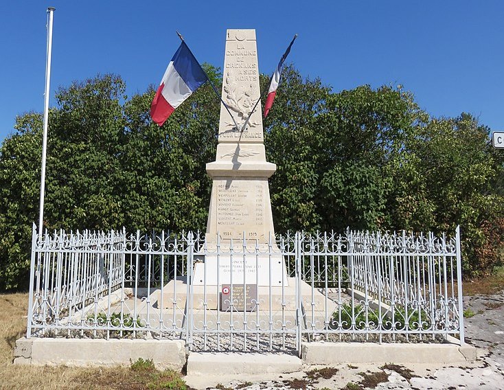 Oorlogsmonument Crenans #1