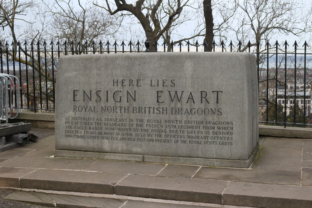 Graf van Ensign Charles Ewart