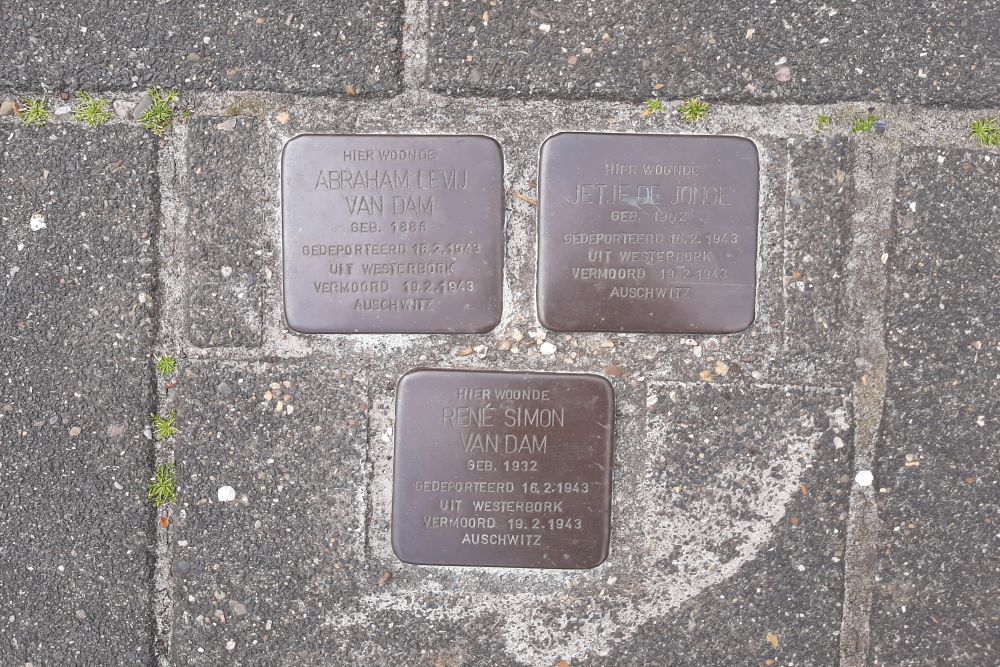 Stolpersteine Tolberterstraat 61