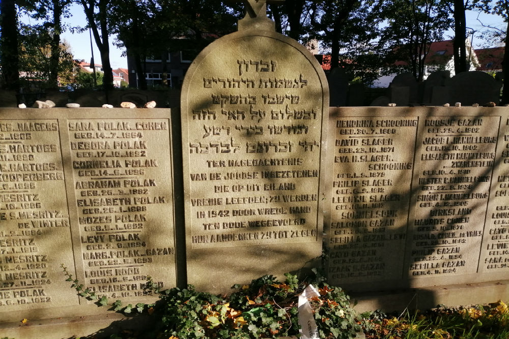 Jewish Memorial Old Jewish Cemetery Middelharnis #1