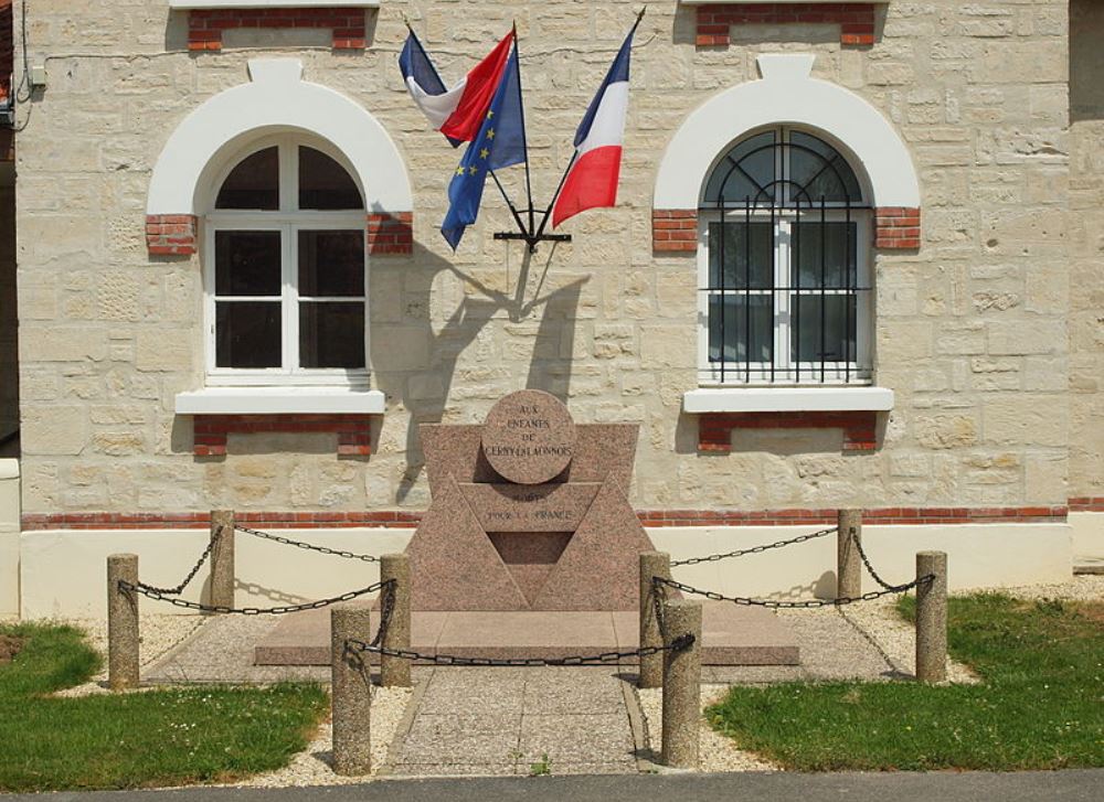 Oorlogsmonument Cerny-en-Laonnois