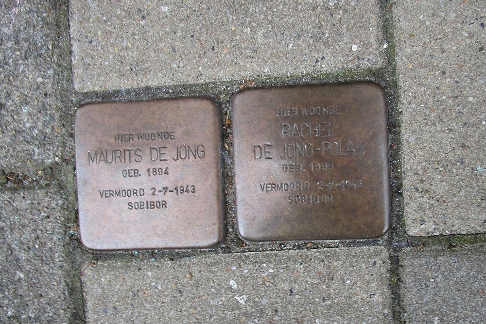 Stolpersteine Dintelstraat 39-I #1