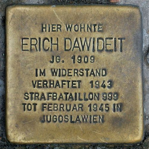 Stolperstein Brunnenstrae 118 #1