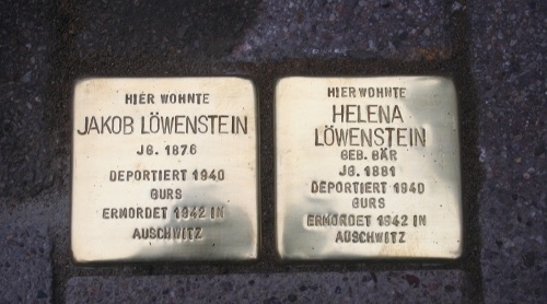 Stolpersteine Marktplatz 20 #1