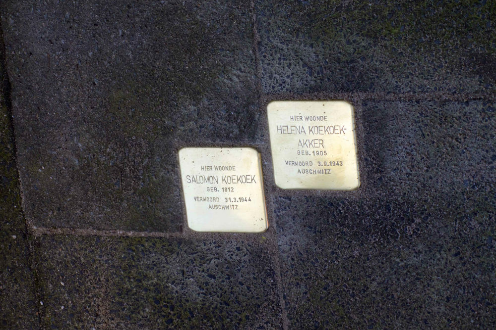 Stolpersteine Vondellaan 5 #1