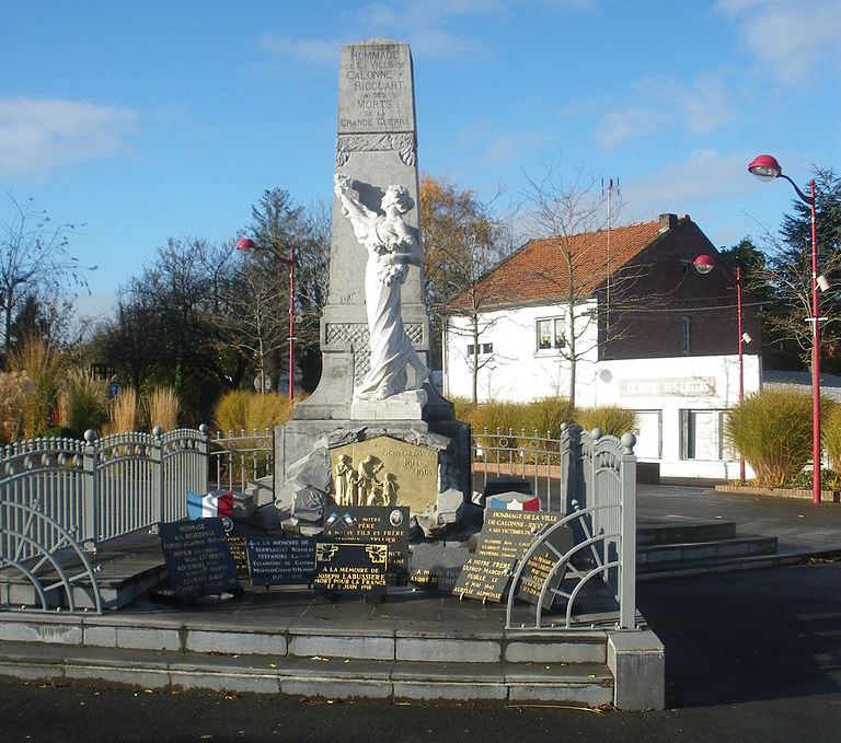 Oorlogsmonument Calonne-Ricouart