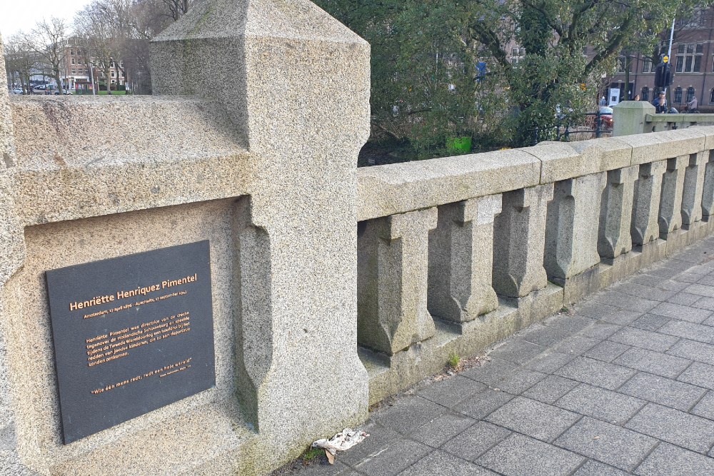 Memorial Plates Henriëtte Pimentel Bridge #5
