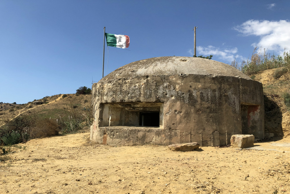 Italiaanse Bunkers Ponte Dirillo #1