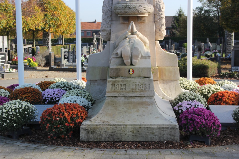 Oorlogsmonument Begraafplaats Kruibeke #3